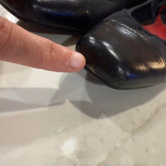 Bandolino BDGalaxy Ballet Slip On Flats Women's 7.5M Black Fabric Upper Cap Toe - Picture 6 of 10